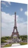 Wallario Premium Leinwandbild Eiffelturm in Paris in Größe Produktbild-Vorschau 1