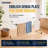 STAHLMANN® Wäscheständer ausziehbar XXL [30 m Produktbild-Vorschau 3