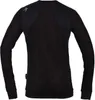 Schwarzes Langarm-T-Shirt ALPHA SHIRT von DirectAlpine; Rückansicht; aus atmungsaktivem Material. Produktbild-Vorschau