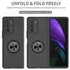 A marketing image showing a phone case for a Samsung Galaxy Z Fold 2 5G, with the phone partially open. Produktbild-Vorschau