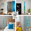 XXL Lavalampe Blau Grün 76 cm hoch G9 Bodenleuchte Produktbild-Vorschau 3