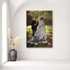 Leinwandbild bazille und camille - c. monet reproduktion Produktbild-Vorschau 2