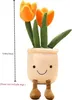 Tulpen-Plüschtier,35cm rosaTulip Blumentopf Gefüllter Produktbild-Vorschau 4
