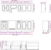vidaXL 8-tlg. Küchenschrank-Set Kalmar Altholz-Optik Produktbild-Vorschau 7