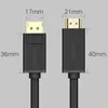 Ugreen 10202, 2 m, DisplayPort, HDMI, Samec, Samec, Priamy Náhľad obrázku produktu 15