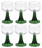 6 Römer Römergläser Grün Weingläser Wein Gläser Glas 27 cl Produktbild-Vorschau 1