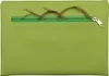 A green pouch with a zipper, containing knitting needles. Produktbild-Vorschau