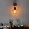 ZMH Wandleuchte Retro Holz Innen Wandlampe 1 Flammig Retro Produktbild-Vorschau 8