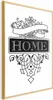 Posterpapier Poster - Home 21x30 cm Text n-A-0747-ao-a Produktbild-Vorschau 1