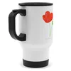 Mr. & Mrs. Panda Thermobecher Blume Mohnblume - Weiß - Produktbild-Vorschau 3