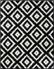 Nowoczesny czarno biały dywan do salonu 120x160cm Podgląd zdjęcia produktu 1