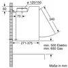 Bosch Serie 2 DEM63AC00, inbouwafzuigkap (uitschuifbaar), Productafbeelding-voorbeeld 9
