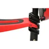Close-up view of the connection point between the deck and the steering column of a red scooter. Náhľad obrázku produktu
