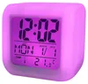 Wecker Uhr leuchtend Kameleon LED-Würfel, mit Thermometer Produktbild-Vorschau 3