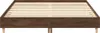 vidaXL Bettgestell ohne Matratze Braun Eichen-Optik 140x200 Produktbild-Vorschau 5