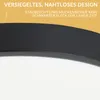 ZMH Deckenlampe LED Ø18cm  Schwarz 15W Küchenlampe Rund Produktbild-Vorschau 9