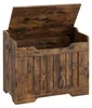 Coffre de rangement - Banc/pouf - 63 cm - Bois - Couvercle Voir les images du produit 1