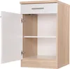 Unterschrank Küchenschrank mit Schublade 50 cm Eiche Produktbild-Vorschau 6
