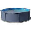 Stahlwandpool rund Classic 360x120 cm, Stahl 0,4 mm Produktbild-Vorschau 1