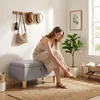 HOMCOM Sitzbank mit Stauraum, Polsterbank 71x37x36 cm mit Produktbild-Vorschau 8