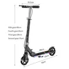 FOXSPORT Roller Kinder Scooter Cityroller Tretroller Produktbild-Vorschau 2