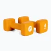 Pure2Improve set di manubri 2×4 kg in neoprene arancione Anteprima dell’immagine prodotto 9