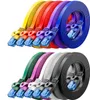deleyCON 10x 0,5m CAT6 Flaches Netzwerkkabel 1,5mm Produktbild-Vorschau 1