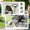 Pawhut PawHut wózek spacerowy dla psa 4 kolory 3/4 koła Podgląd zdjęcia produktu 6