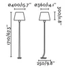 REM Stehlampe bronze/schwarz 29687-09 Produktbild-Vorschau 2