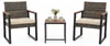 Set di mobili da giardino in polyrattan COSTWAY, set da Anteprima dell’immagine prodotto 1