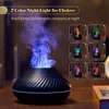 Luftbefeuchter mit Flammennebel, Aromatherapie-Diffusor für Produktbild-Vorschau 3