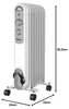 Ardes AR4R07S, Elektrische olie radiator, Olie, Productafbeelding-voorbeeld 3