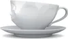 FIFTYEIGHT Kaffeetasse 200ml - Glücklich weiß Produktbild-Vorschau 7