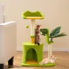 COSTWAY Arbre à chat petit, Arbre à chat avec niche pour Voir les images du produit 2
