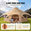 SucceBuy 5 m/16,4 ft Canvas-Rundzelt, Produktbild-Vorschau 4