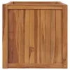 vidaXL Lit surélevé 100x50x50 cm bois massif teck Voir les images du produit 2