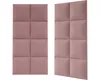 Wandkissen Matt Velvet altrosa Samt-Optik 30 x 30 cm Produktbild-Vorschau 2