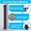 XINZI Inklapbaar trapgitter tot 150 cm, zwart, PVC Productafbeelding-voorbeeld 5