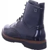 s.Oliver Damen Stiefelette Lack Brogue Flügelkappe Produktbild-Vorschau 7