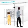 COSTWAY Doppelseitiges mobiles Whiteboard, 120 x 90 cm, Produktbild-Vorschau 7