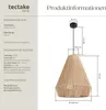 tectake® Pendelleuchte Pendelleuchte Suri Boho-Stil, Produktbild-Vorschau 5