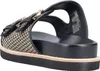 Sandales plates Rieker pour femmes, couleur noire, style Voir les images du produit 8