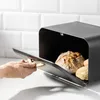 Navaris Brotkasten Brotaufbewahrung Brotbox mit Frontffnung Produktbild-Vorschau 3