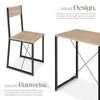 tectake® Sitzgruppe Margate 3-teilig Industrial Style Produktbild-Vorschau 3