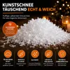 Klamavě skutečný umělý sníh, měkký a nadýchaný - cca 1000 Náhled obrázku produktu 2