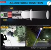 99000000LM LED-Taschenlampe, taktische Arbeitsleuchte, Produktbild-Vorschau 4