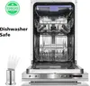 sada steakových nožov isheTao 6-dielna vrúbkovaná nerezová Náhľad obrázku produktu 6