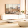 HOMCOM TV-kast, wandmontage, 180 cm, geschikt voor Productafbeelding-voorbeeld 2