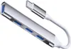 INF Type-C 4-Port USB 2.0 Hub aus Aluminium für Büro und Produktbild-Vorschau 2