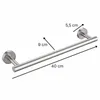 Delvant ESVAN Handtuchhalter 40 cm Wand, Handtuchstange Produktbild-Vorschau 5